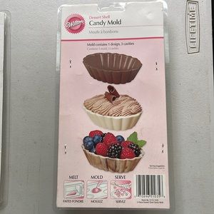 Candy mold, Dessert Shell